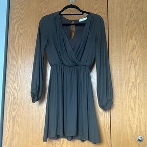 Dark Green Lush Mini Dress. Size XS.